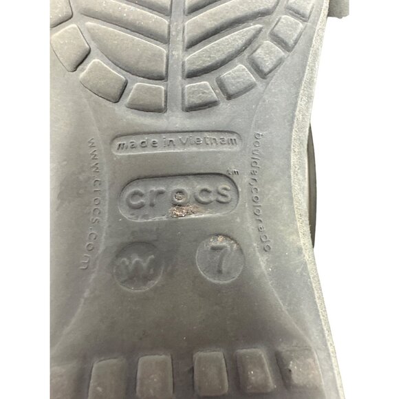 Crocs 16203 Women's Mammoth Leopard Soft Footbeds Ballet Flats Size 7 - Picture 11 of 11